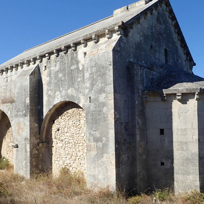 Chapelle Saint-Julien de Boulbon - Rénovation extérieur