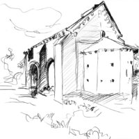 Chapelle Saint Julien en Héritage - Illustration offerte par Gérard Manset