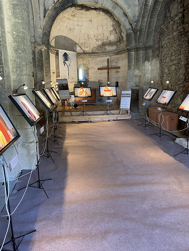 Chemin de Lumière - Exposition Bernard Sauvé