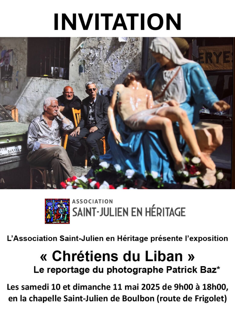 Exposition Photo Chrétiens du Liban - Patrick Baz