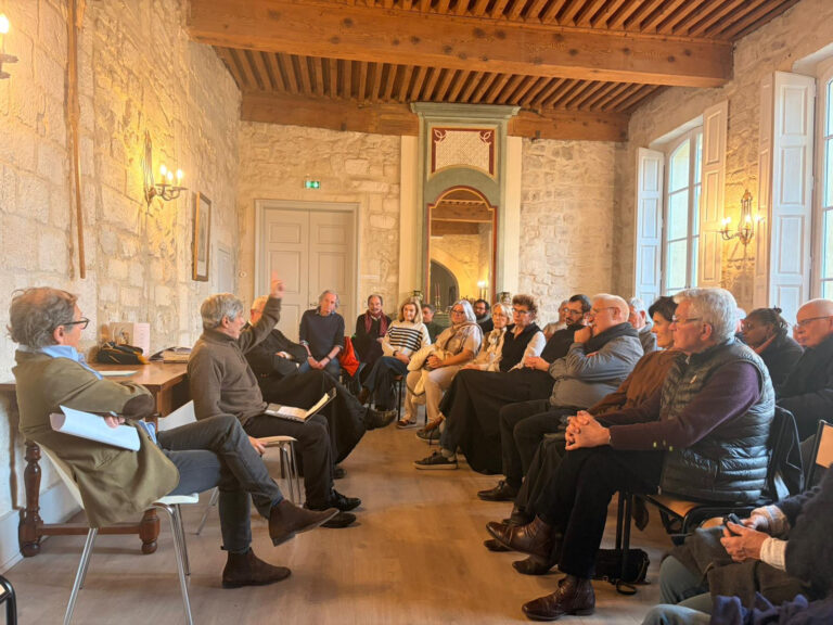 Chapelle Saint Julien de Boulbon 13150 - 7 décembre 2025 - Rencontre Rabin et Archiprêtre 2