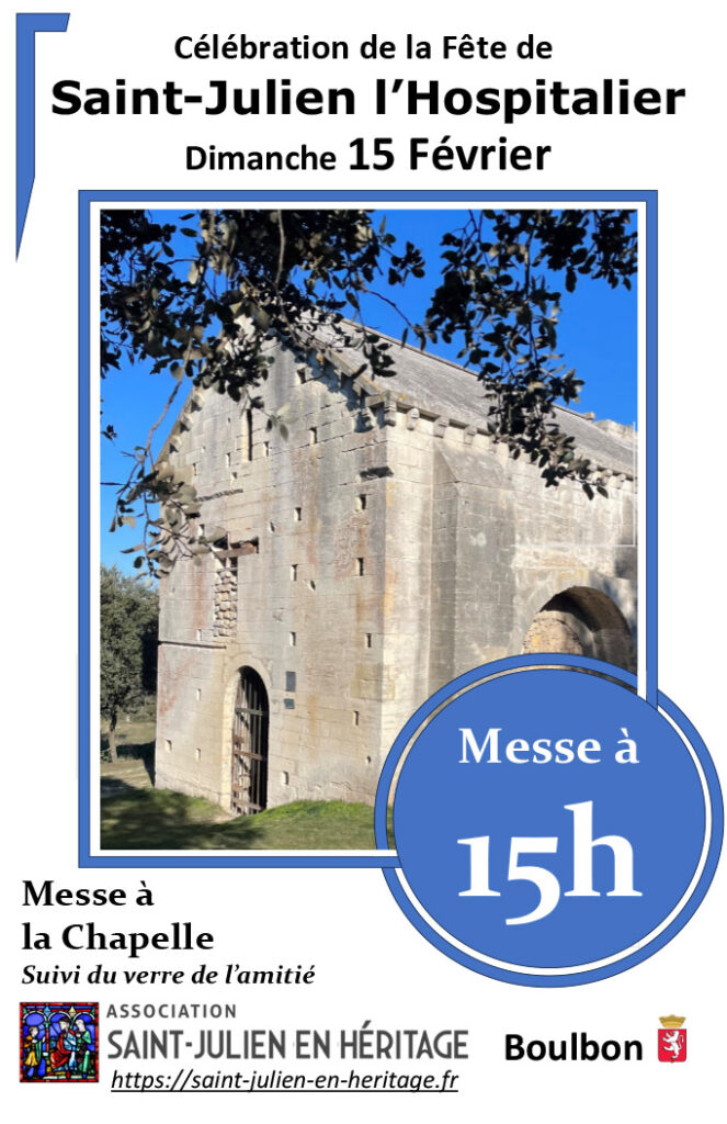 Affiche Fête de Saint-Julien en Héritage - 15 fevrier 2026